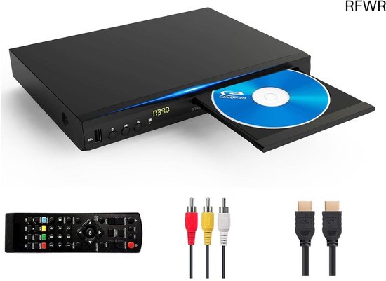 RFWR® Multimedia Blu-ray Speler met Dolby Audio en Full HD 1080p