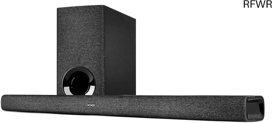 RFWR® Soundbar met Draadloze Subwoofer en Surround Sound voor TV | Dolby Digital, DTS-decodering, Bluetooth, HDMI/ARC van RFWR