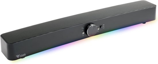 RGB Soundbar met Bluetooth en Jack Aansluitingen voor PC en Mobiel