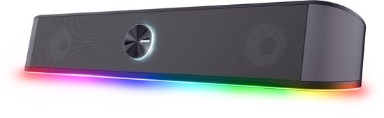 Rhox Soundbar met RGB Verlichting 12W (6W RMS), Grijs