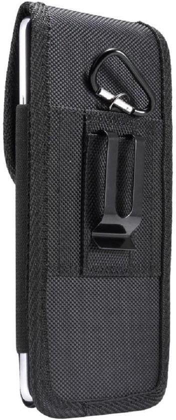 Riem Holster met Metalen Clip en Kaarthouder voor ONYX BOOX PALMA (2023) - Zwart