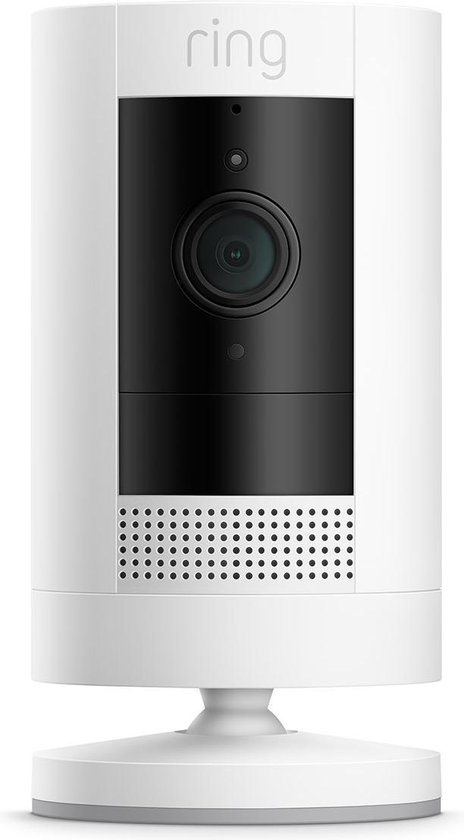 Ring Stick Up Cam Batterij - Beveiligingscamera - Draadloos - Wit van Ring