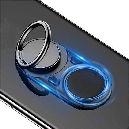 Ring to Eliminate Anxiety Explodes the Plastic Bubbles with your Push Button and Rotates the Wheel voor Xiaomi 13 Lite (2022) - Black