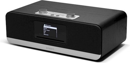 Roberts Radio Stream 67 Zwart van Merkloos