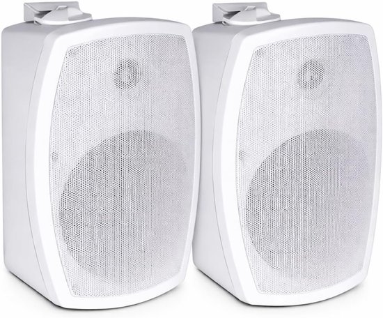 RO&CO System One OD-520 WH Indoor and Outdoor Speaker Pack of 2 - ShopVlot