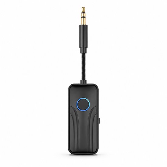 Rolio Bluetooth Receiver - BT 6.0 - 3.5mm AUX - Bluetooth Adapter - Bluetooth Auto via AUX - Aux Bluetooth - Handsfree