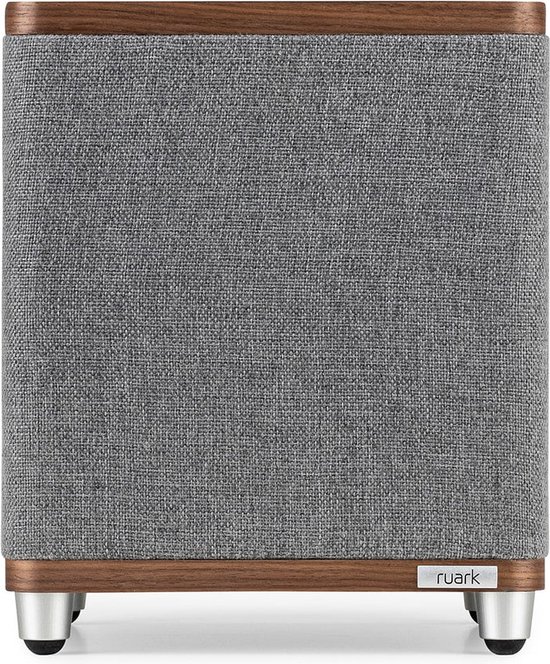 Ruark Audio RS1 subwoofer met ingebouwde versterker - walnoot