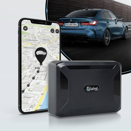 Salind GPS SALIND 11 GPS-tracker Voertuigtracker Zwart 1 stuk(s) van Salind