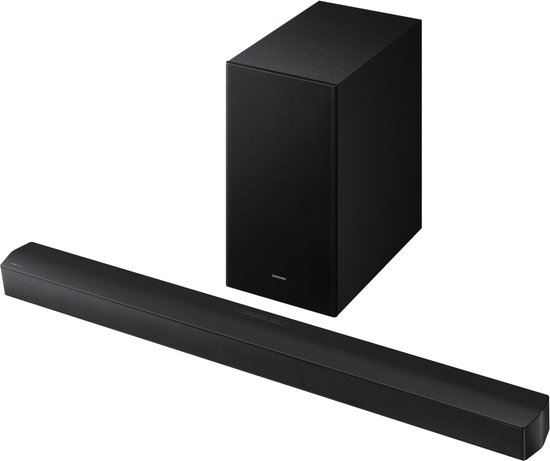 SAMSUNG HW-B66CF - Serie 3.1ch soundbar - 6.5'' draadloze subwoofer - HP Central - Adaptive Sound Lite van Merkloos