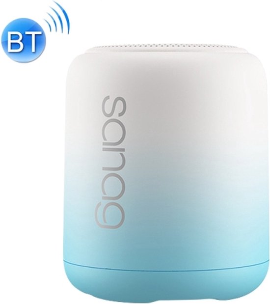 Sanag X6S Bluetooth Speaker – Draadloos & Portable – IPX5 Waterdicht – 24u Speeltijd – TWS Stereo – Sky Blue van Sanag