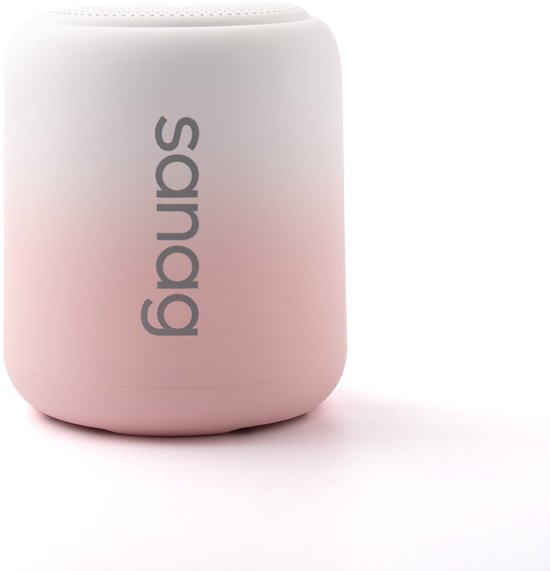 Sanag X6S Bluetooth Speaker – Draadloos & Portable – IPX5 Waterdicht – 24u Speeltijd – TWS Stereo – Wit Rose van Sanag