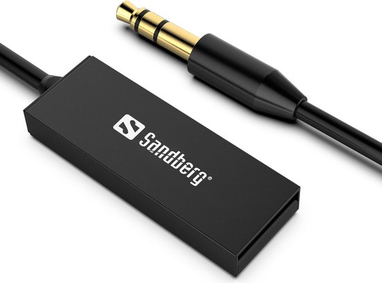 Sandberg - 450-11 - Draaloze audio link - Bluetooth - Audio - USB - Zwart van Sandberg