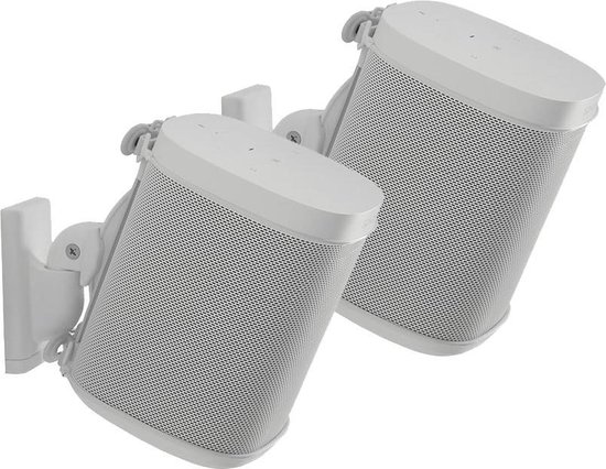 Sanus Muurbeugel set voor Sonos ONE, ONE SL & Play:1&3 - Wit van Sanus