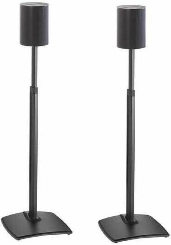 SANUS WSSE1A2-B2 - ADJUSTABLE SPEAKER STAND SONOS ERA 100 - PAIR - BLACK van Sanus