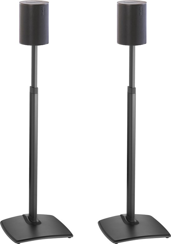 SANUS WSSE1A2-B2 - ADJUSTABLE SPEAKER STAND SONOS ERA 100 - PAIR - BLACK