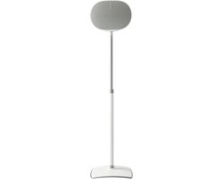 Sanus WSSE3A1-W2 adjustable speaker stand - verstelbaar in hoogte - luidsprekerstandaard - optimale luisterhoogte - kabelbeheer - geschikt voor Sonos ERA 300 - Wit van Sanus