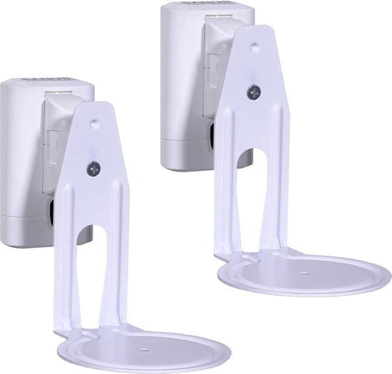 Sanus WSWME12 Luidspreker muurbeugel set voor SONOS Era 100, 2 stuks, wit van Merkloos