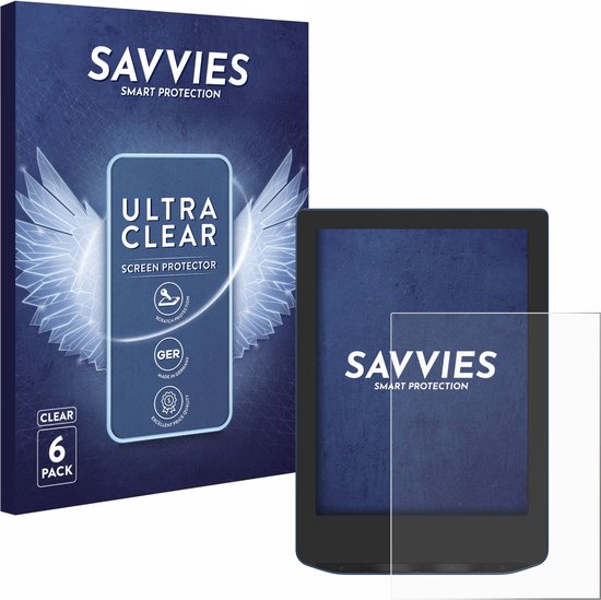 Savvies - Screenprotector voor Verse / Verse Pro / Verse Pro Color - Folie Beschermfolie transparant (6 Stuks) van Savvies