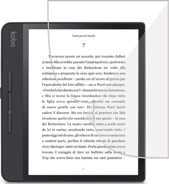 Screenprotector geschikt voor Kobo Forma - Folie Screen Protector geschikt voor Kobo Forma van MMOBIEL
