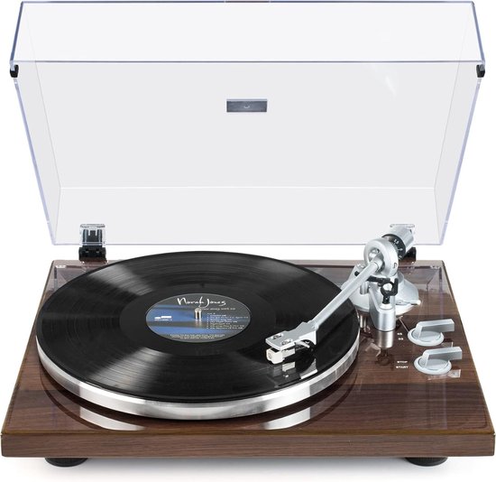SEEYING® Platenspeler Meubel - Platenspeler Kast Met Bluetooth - Platenkast - Vinyl Meubel - Ip Meubel - 2 Snelheden - Vintage Platenspeler van SEEYING