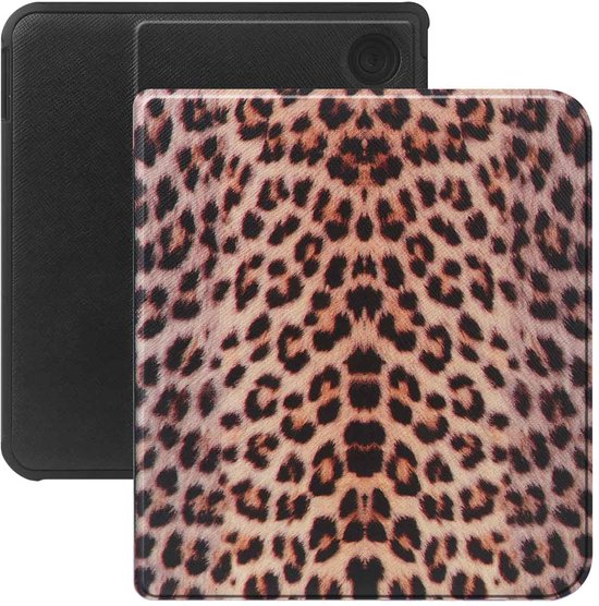 Selencia Ereader Cover / Hoesje Geschikt voor Kobo Libra Colour - Selencia Vivid E-reader bookcase - Wild Leo van Selencia