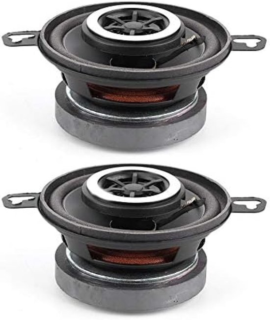 Set van 2 Auto Luidsprekers - 3,5 inch Coaxiale Units met Krachtig Geluid van Merkloos