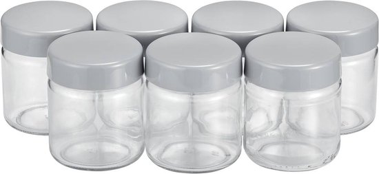 Severin 3513 Reserve portieglazen - 7 stuks a 150ml - grijs van Severin