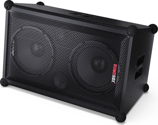 Sharp SumoBox PRO CP-LS200 Professionele draagbare luidspreker - 200W - 108dB - TRS/XLR - bluetooth - zwart