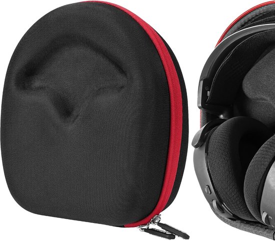 Shield-hoes voor koptelefoon compatibel met SteelSeries Arctis 9X/9/7X/7/1, Arctis Nova PRO 7P en meer, vervangende hardcase reistas (donkergrijs)