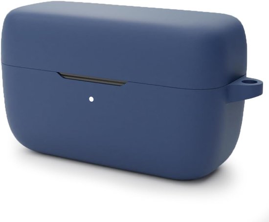 Siliconen Hoes Beschermhoes Omslag voor Jabra Elite 5 Hoofdtelefoon in Blauw