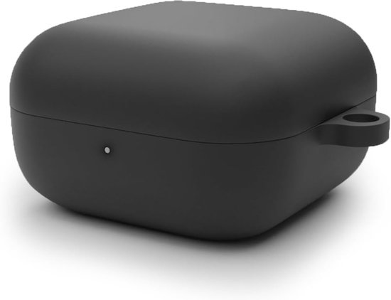 Siliconen Hoes Beschermhoes Omslag voor Samsung Galaxy Buds Pro, Buds Live Hoofdtelefoon in Zwart