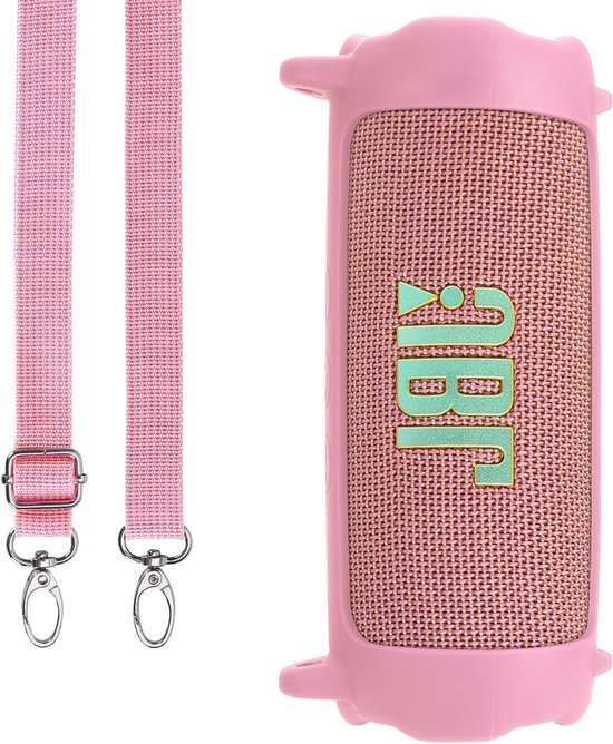 Siliconen hoes voor draagbare Bluetooth luidspreker JBL Flip 7 - Bescherming, Stijl en Duurzaamheid (Roze)