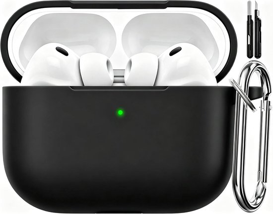 Siliconen voor AirPods Pro 3 Hoes, A10-Black