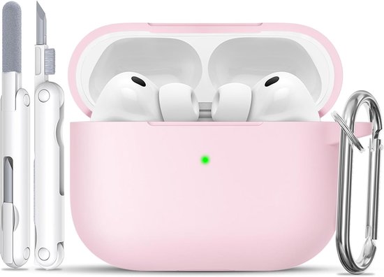 Siliconen voor AirPods Pro 3 Hoes, Light Pink