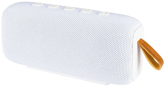 SilverCrest® Bluetooth Speaker SBL 4 A1 - Wit - Draadloze Speaker - Compact Formaat - Krachtig Geluid & Bass - Handsfree Functie - 10 Uur Speeltijd - Bluetooth 5.0 van SILVERCREST