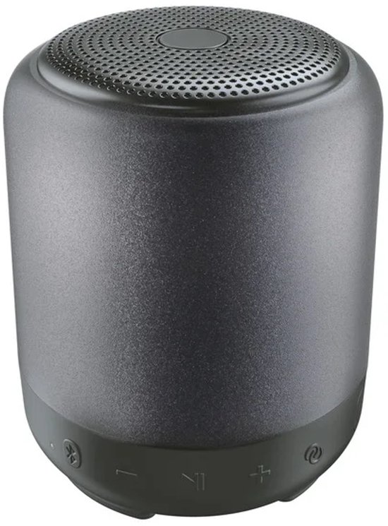 SILVERCREST® Mini Bluetooth® speaker - Portable speaker - Uitgangsvermogen: 1x 6 W RMS - Afspeeltijd: tot 15 uur - Bluetooth: v5.3 - Bluetooth® actieradius: tot 10 m - Zilver van SILVERCREST