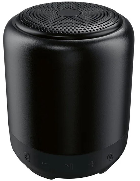 SILVERCREST® Mini Bluetooth® speaker - Portable speaker - Uitgangsvermogen: 1x 6 W RMS - Afspeeltijd: tot 15 uur - Bluetooth: v5.3 - Bluetooth® actieradius: tot 10 m - Zwart van Merkloos
