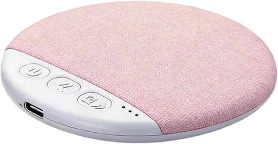 Slaapkussenluidspreker, Bluetooth-luidspreker voor onder het kussen, mini-slaaphulpmiddel met botgeleiding, stereobas, timer voor witte ruis en draadloze slaapondersteuning. (Roze) van Merkloos