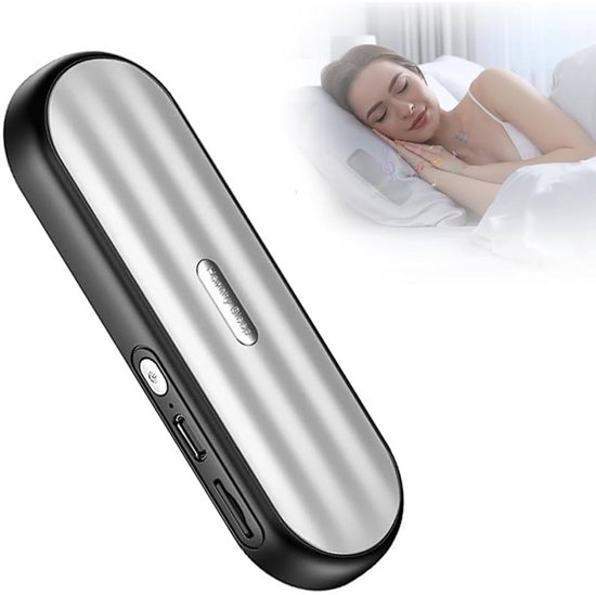 Slaapsprekers met timer - BT 5.1 Onderkussen Bluetooth Speaker - Slaapluidspreker onder kussen - slaapbalk, muziekkoptelefoon - Botgeleiding Technologie - Witte Ruis - Draadloos - voor zijslapers reizen meditatie ontspanning privé luisteren - Zwart van Merkloos