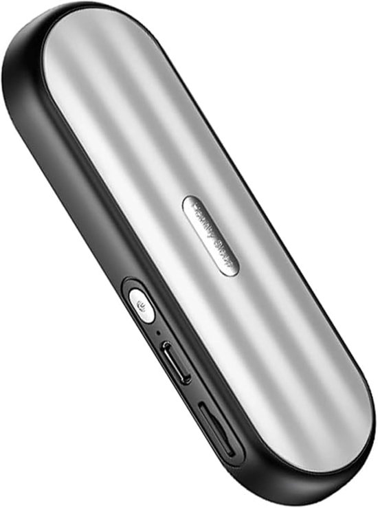 Slaapsprekers - Onderkussen Bluetooth Speaker - Botgeleiding - Witte Ruis - 30 Uur Speeltijd - Zwart van Merkloos