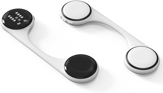 Slaapsprekers - Slaapkussenluidspreker - Slaapkussenluidspreker -Onderkussen Bluetooth Speaker - Witte ruis luidspreker - Stereobas - Draagbare Bluetooth-luidspreker - LED-scherm - Witte Ruis - Draadloos - Wit van Merkloos