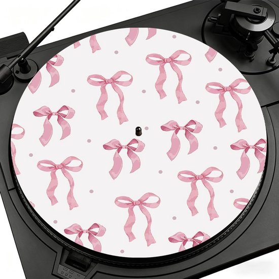 Slipmat 30,5 cm - vilt - antistatisch en geluidsreducerend - verbeterde stabiliteit vinyl - m-winkel