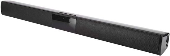 Smart Soundbar - Draadloze Speaker - Muziek Luisteren - Met Afstandsbediening - 45.5 cm - Zwart