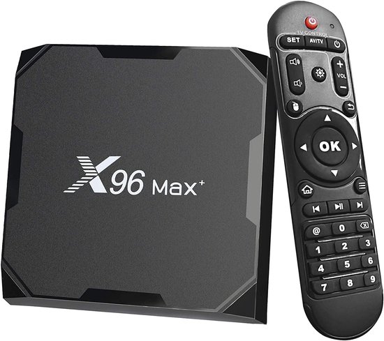 Smart TV Box - Media Player - Thuis Streaming - Quad Core Processor - 4GB 32GB - Zwart