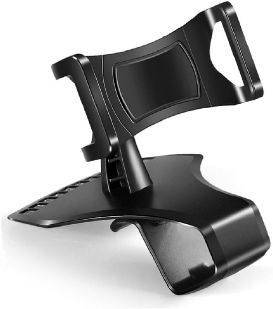 Smartphone Houder 3 in 1: Dashboard/Vizier Klem + AC Grille Clip voor Gionee M15 (2021) - Zwart