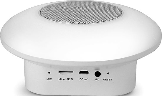 SMOOZ Bluetooth Speaker met LED RGB Verlichting - Draadloos, Compact en Stijlvol van SMOOZ