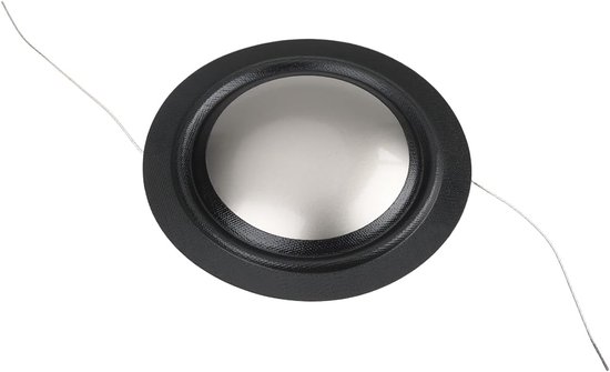SnelShoppen - 25,9 mm Titanium Dome Tweeter Diafragma ZZ22943 voor B & W CM1, CM7, CM8 - Hoogwaardige Geluidskwaliteit, 8Ω, Duurzaam, Perfect voor Thu