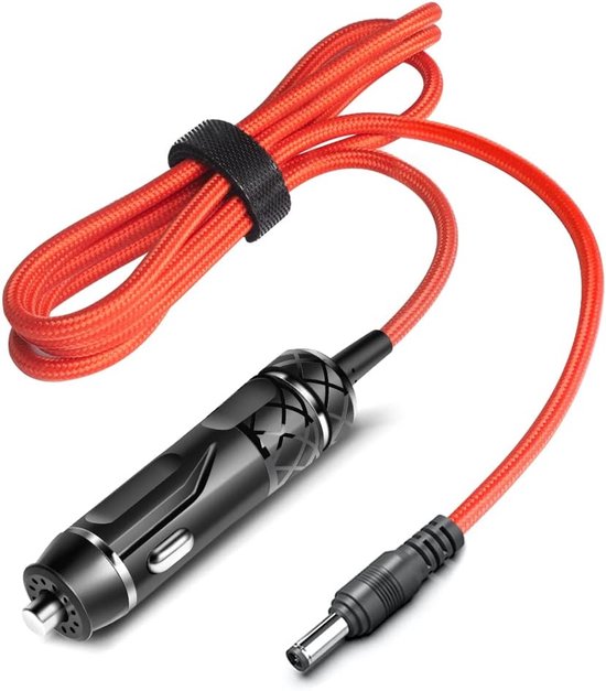 SnelShoppen - DC Adapter 12V Oplaadkabel - Autolader voor Draagbare Bluetooth Party Speaker - Ideaal voor JBL Partybox 310, 300 & 200 - Car Charger vo