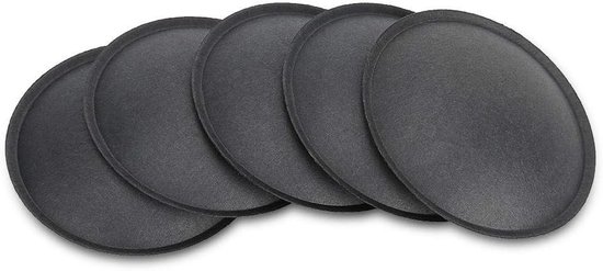 SnelShoppen - Denash Subwoofer Stofhoes 54mm voor Grote Speakers, Stage Speakers, KTV Speakers, Pack van 5 - Bescherming tegen Stof, Druk en Verouderi