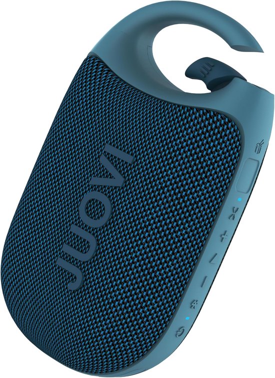 SnelShoppen - Draagbare Bluetooth Speaker met Stereo Geluid, 24u Speeltijd, Bluetooth 5.3, IP68 Waterdicht, Inclusief Carabiner Haak, Perfect voor Str